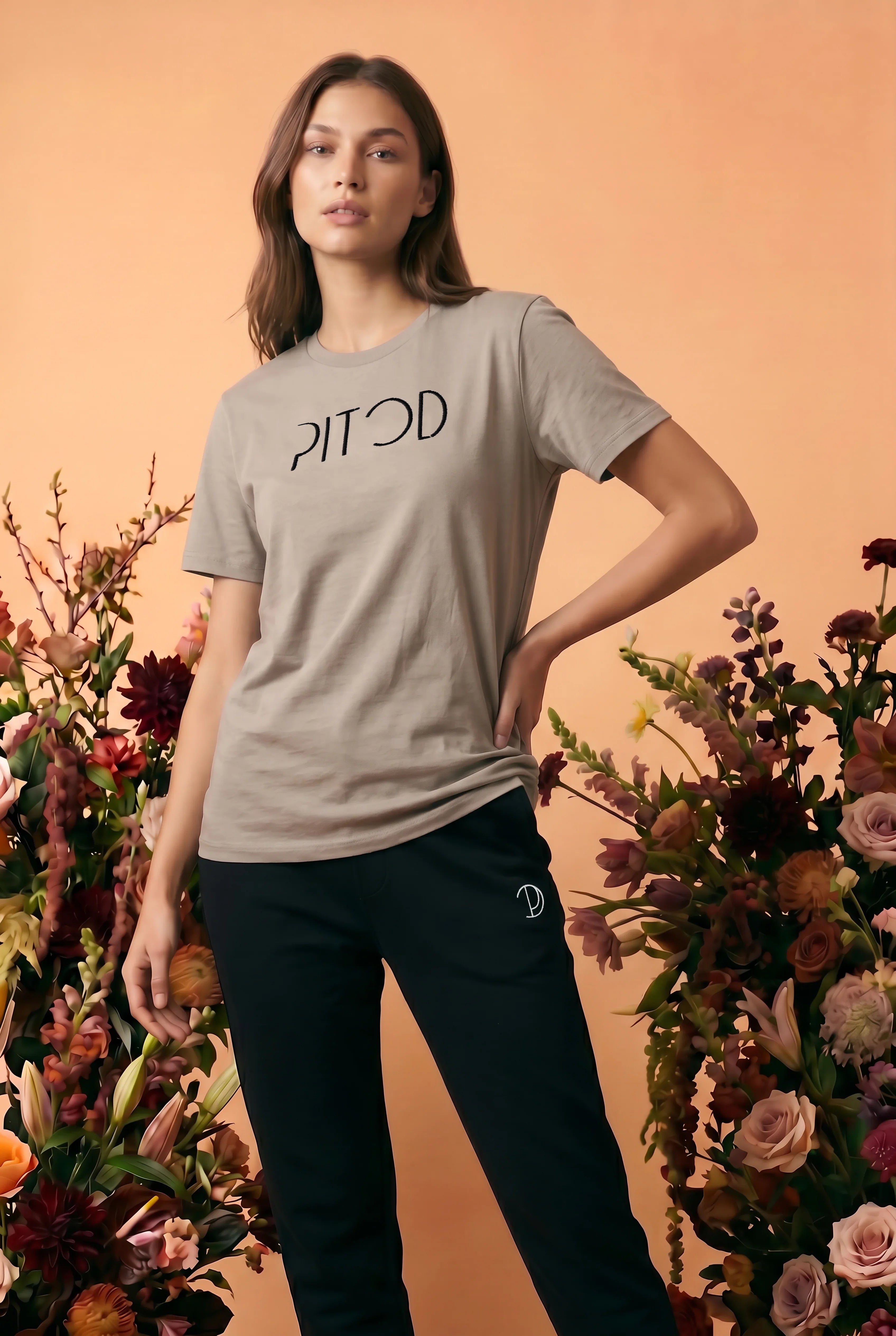 Broderet Pitod T-shirt