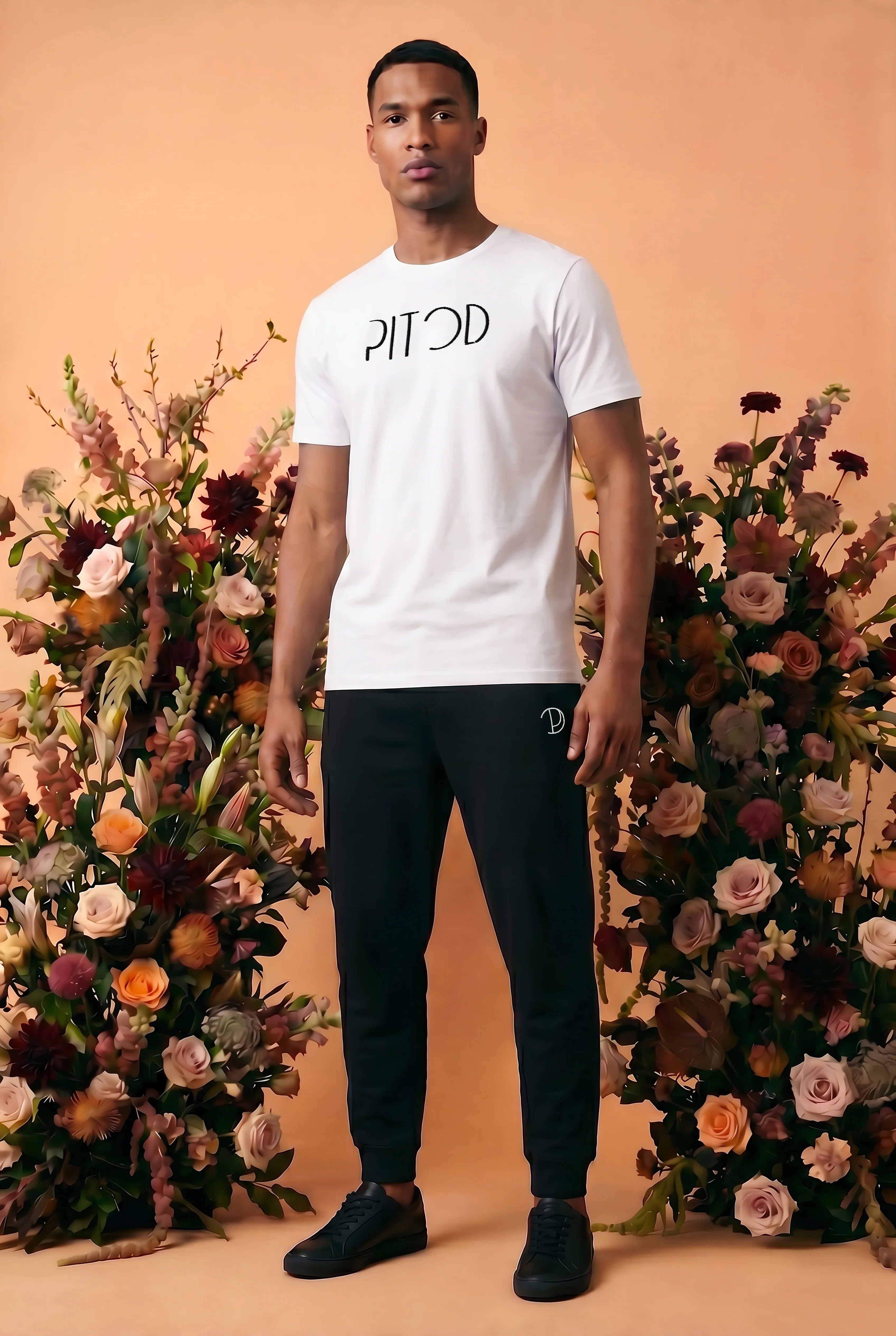 Geborduurd Pitod T-shirt