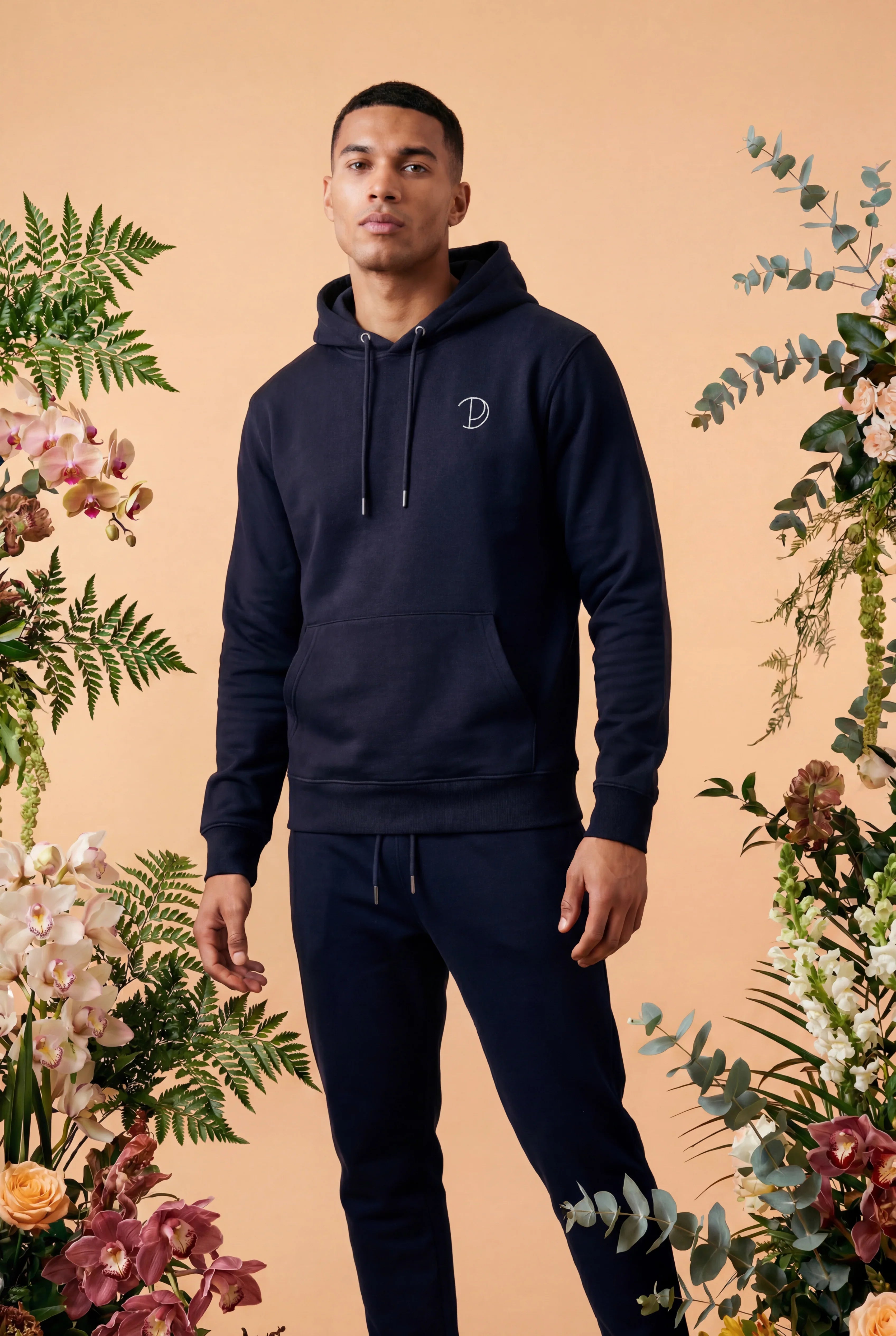 Embroidered P Hoodie