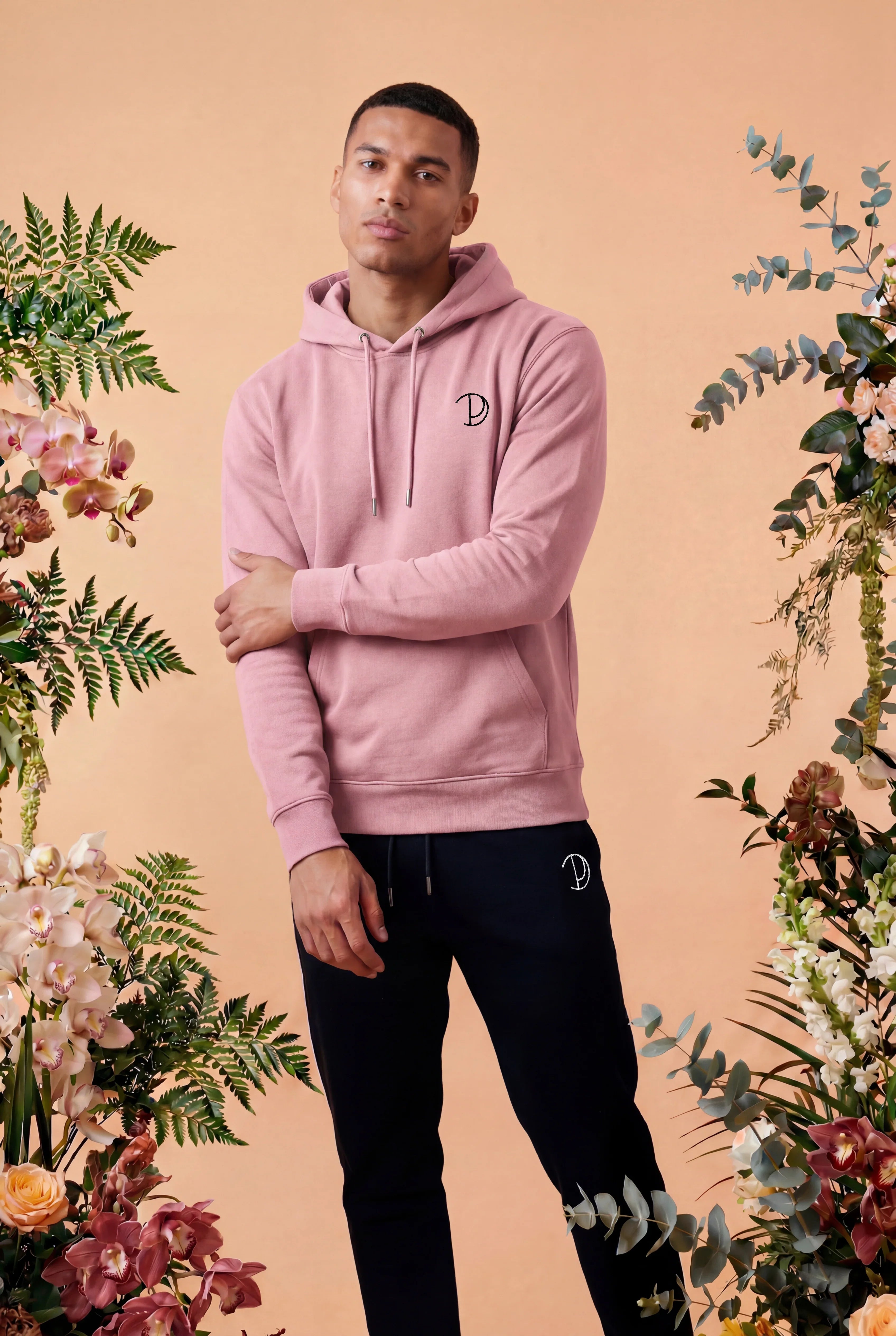 Embroidered P Hoodie