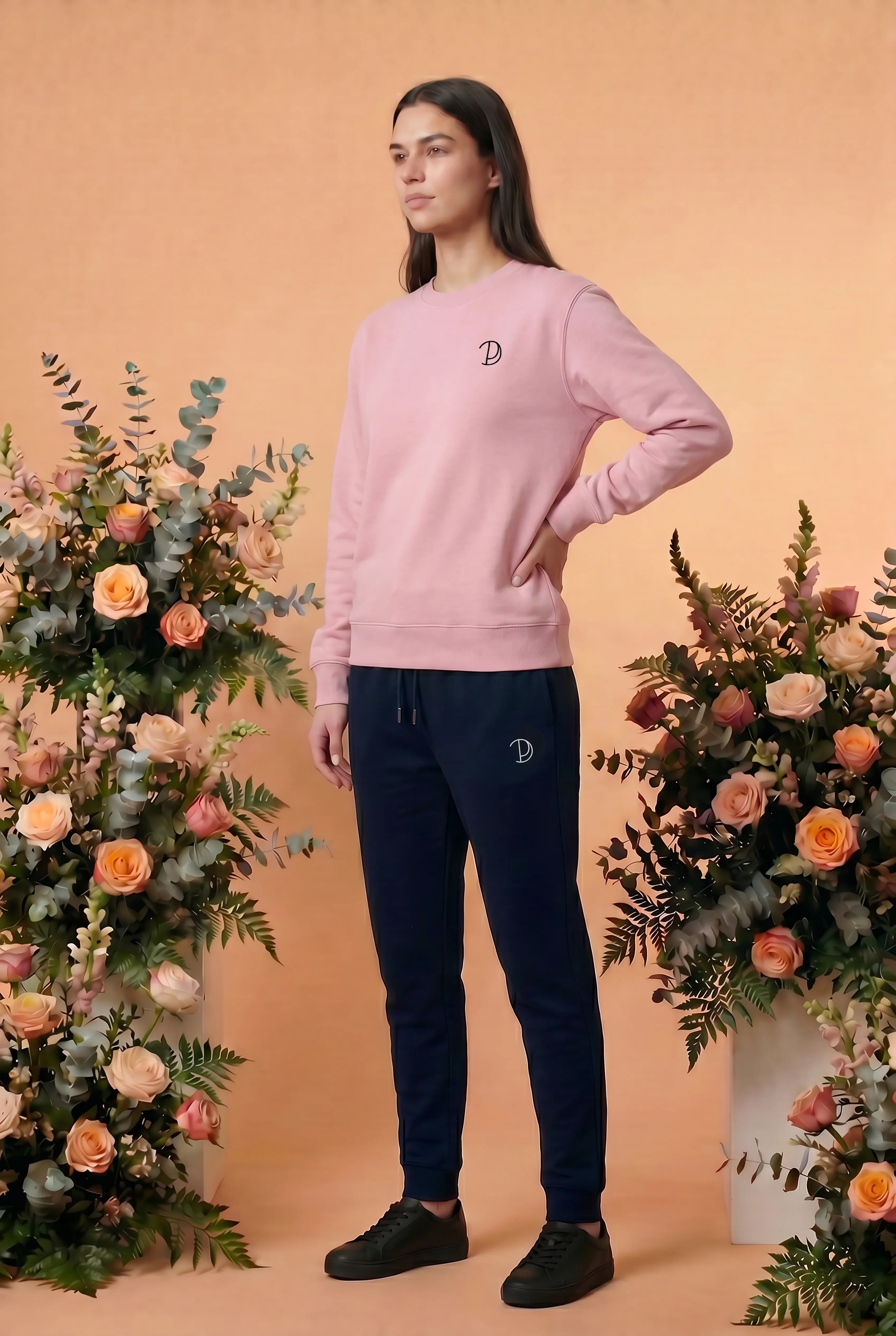 Embroidered P Sweatshirt