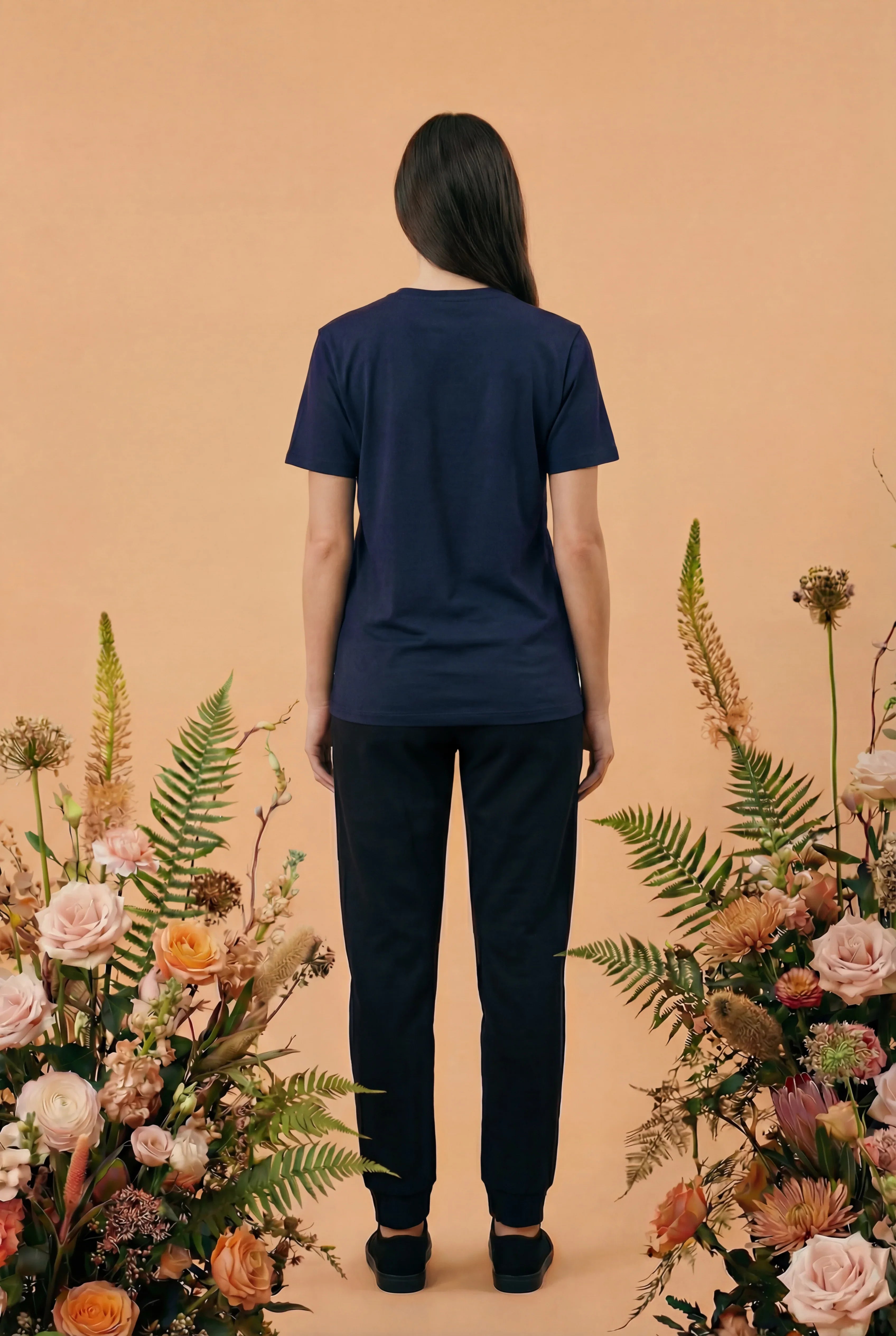 Broderet P-T-shirt