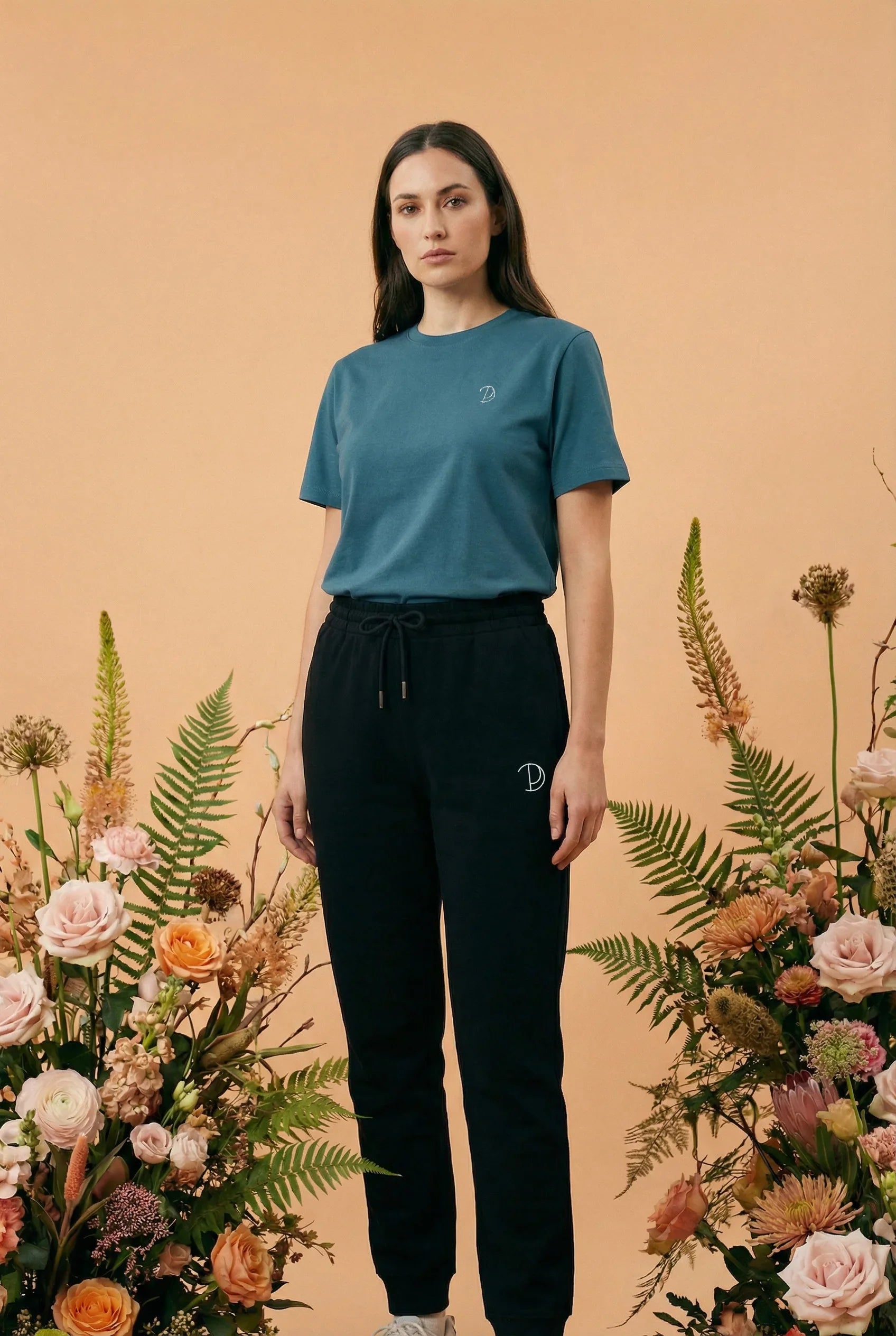 Embroidered P T-Shirt