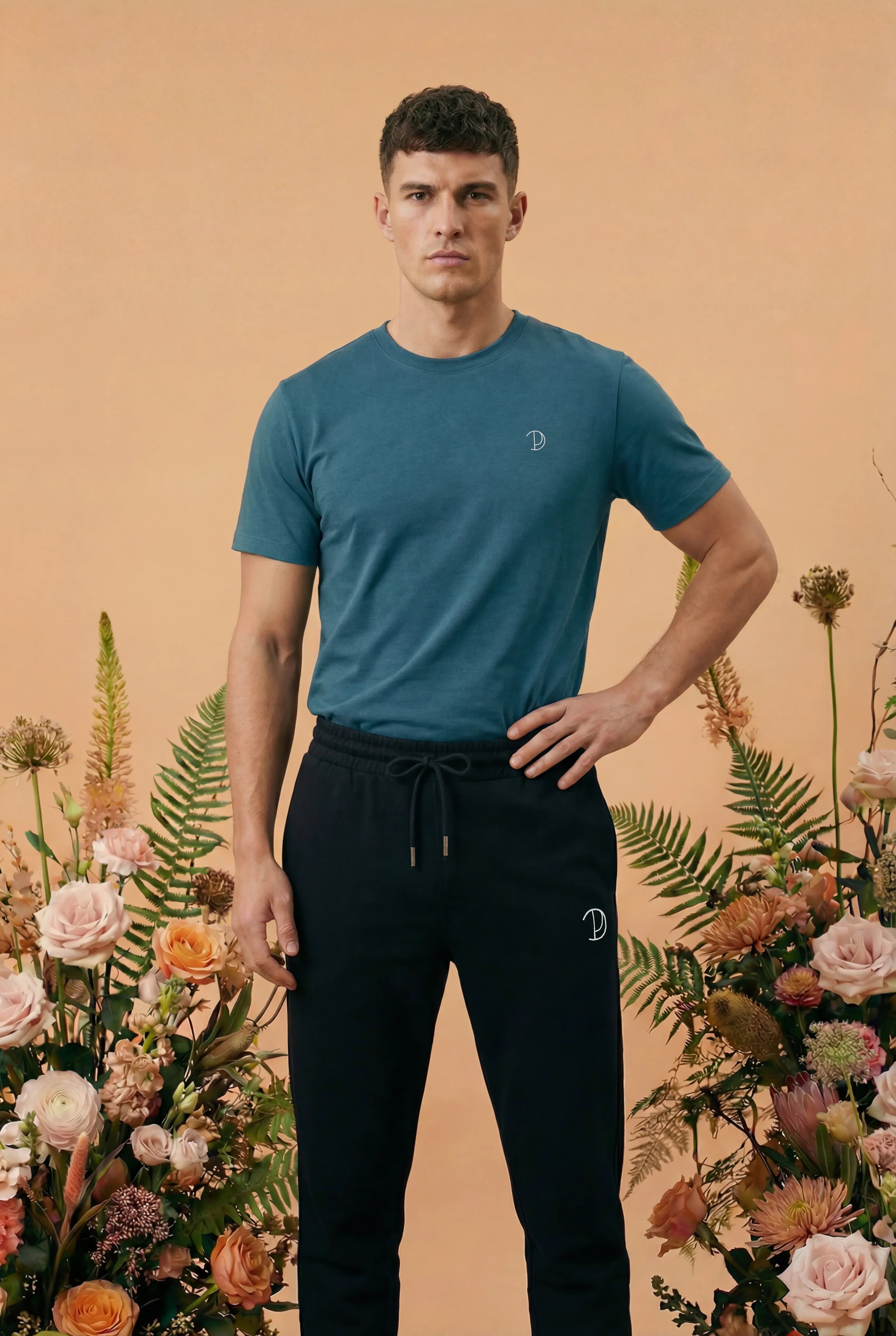 Embroidered P T-Shirt