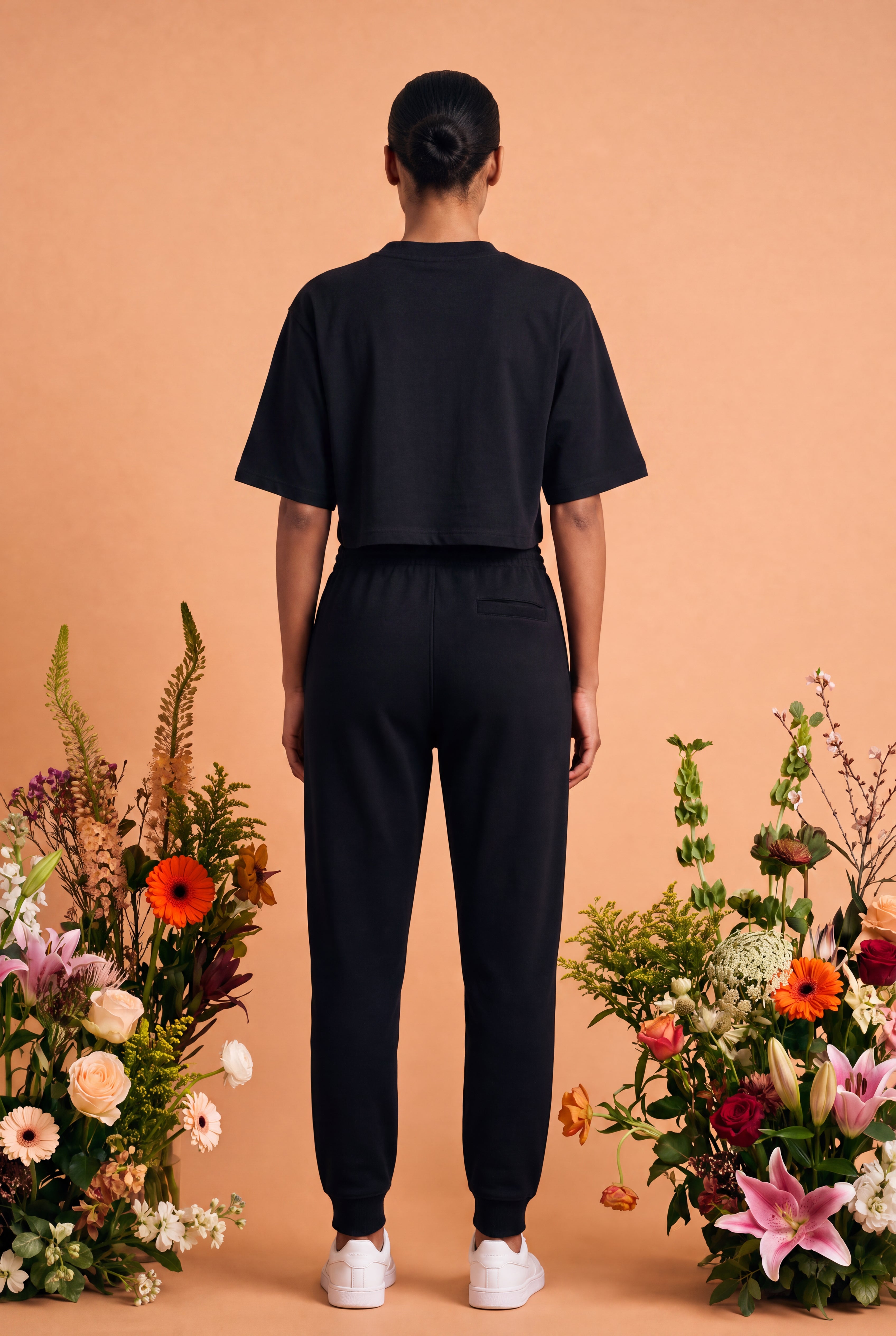 Embroidered Pitod Crop Top