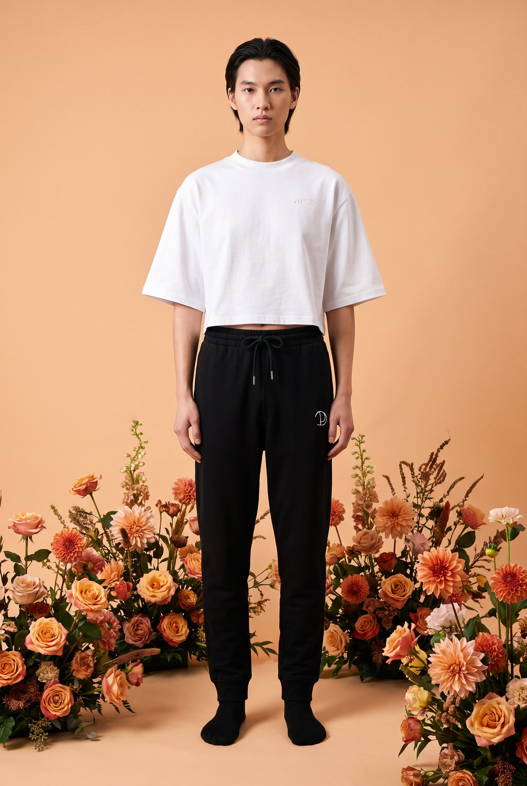 Embroidered Pitod Crop Top