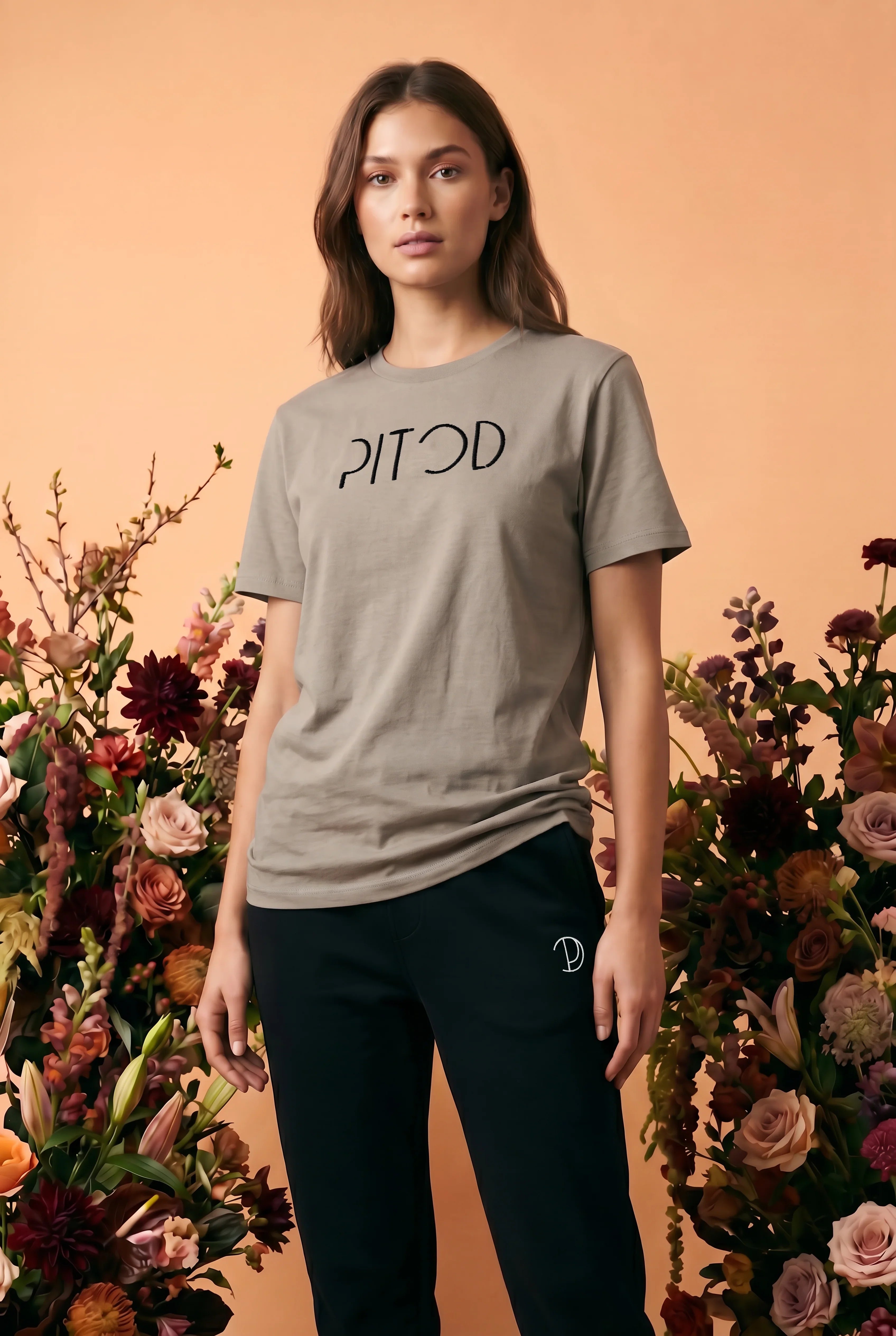 Broderet Pitod T-shirt
