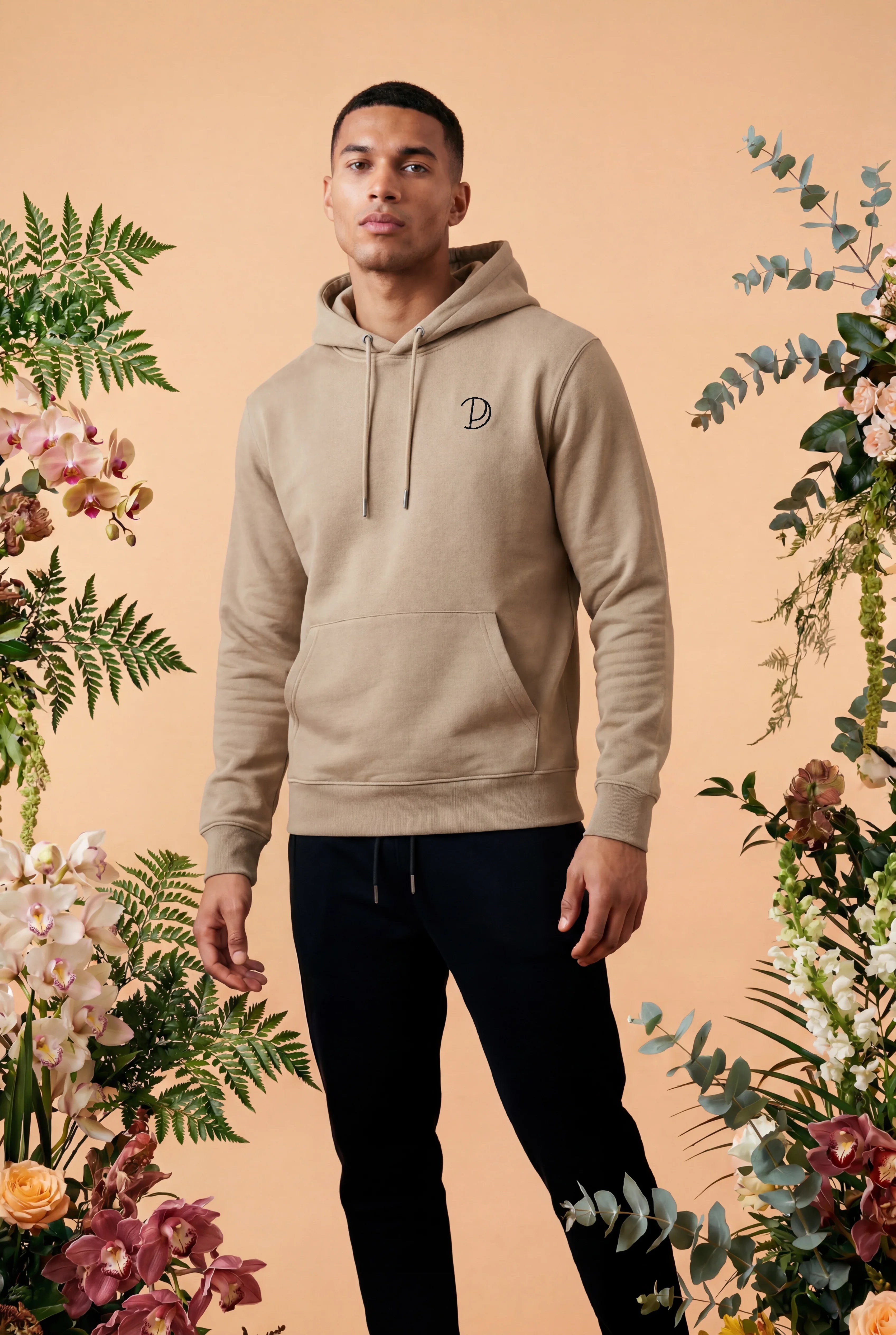 Embroidered P Hoodie