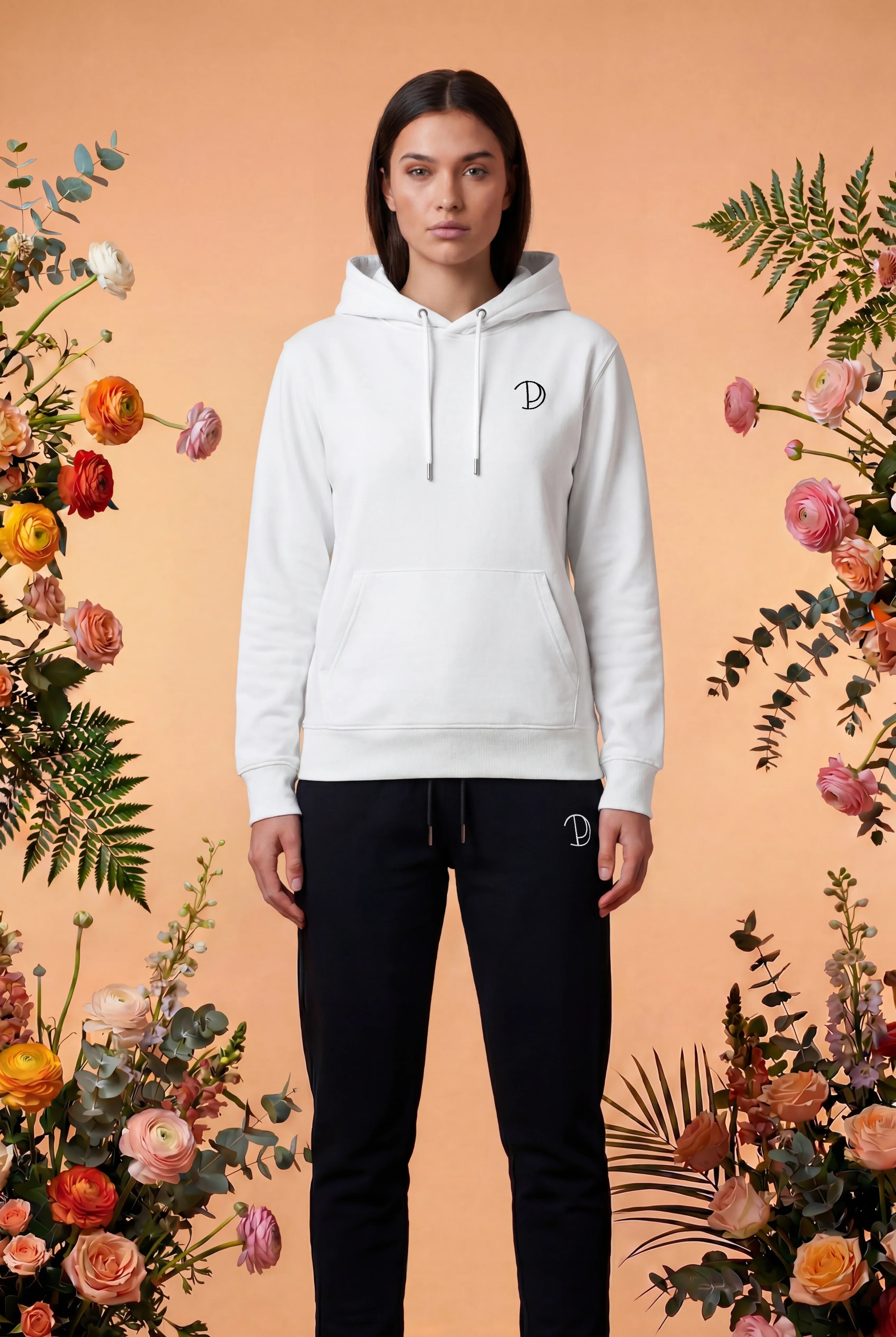 Embroidered P Hoodie