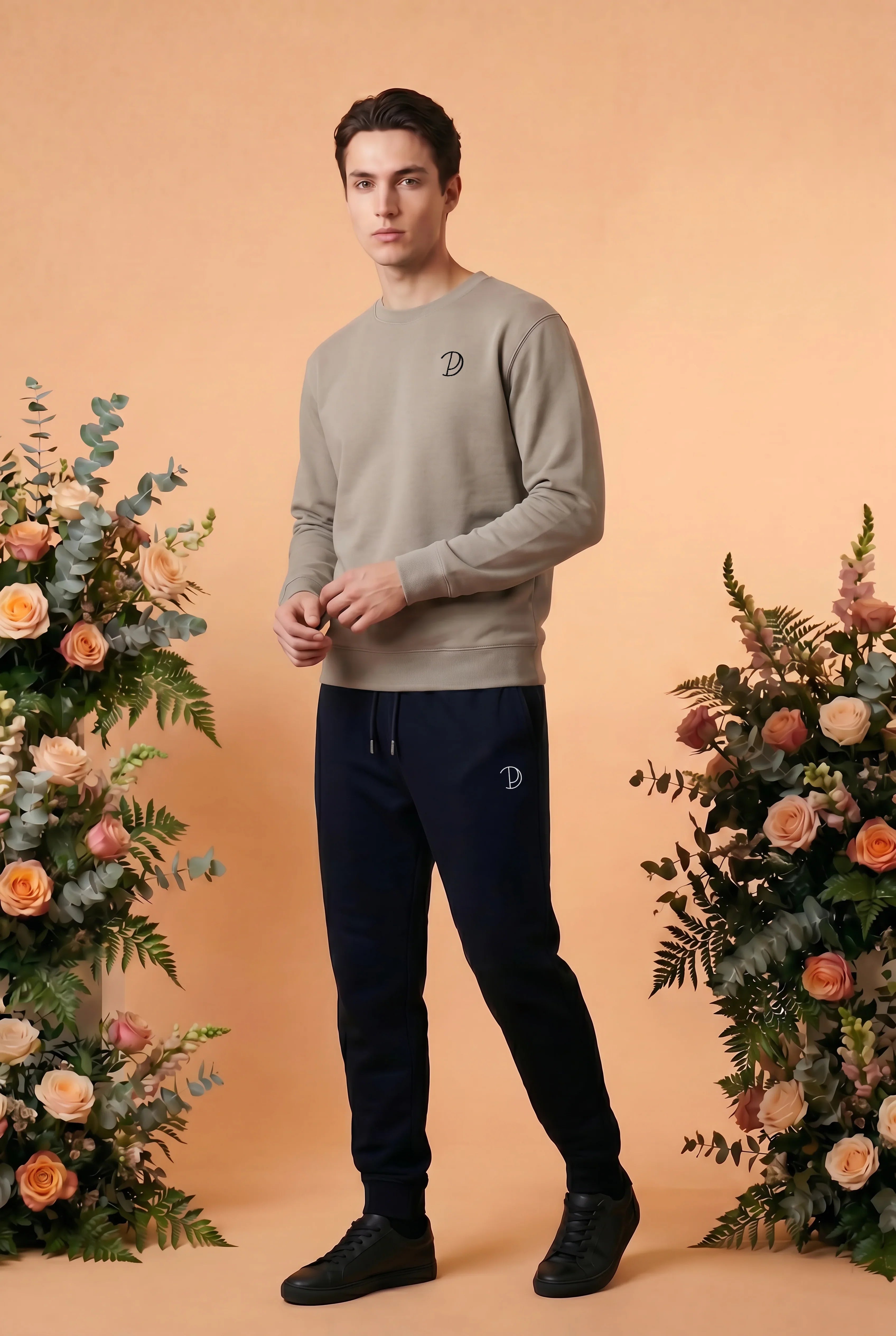 Embroidered P Sweatshirt
