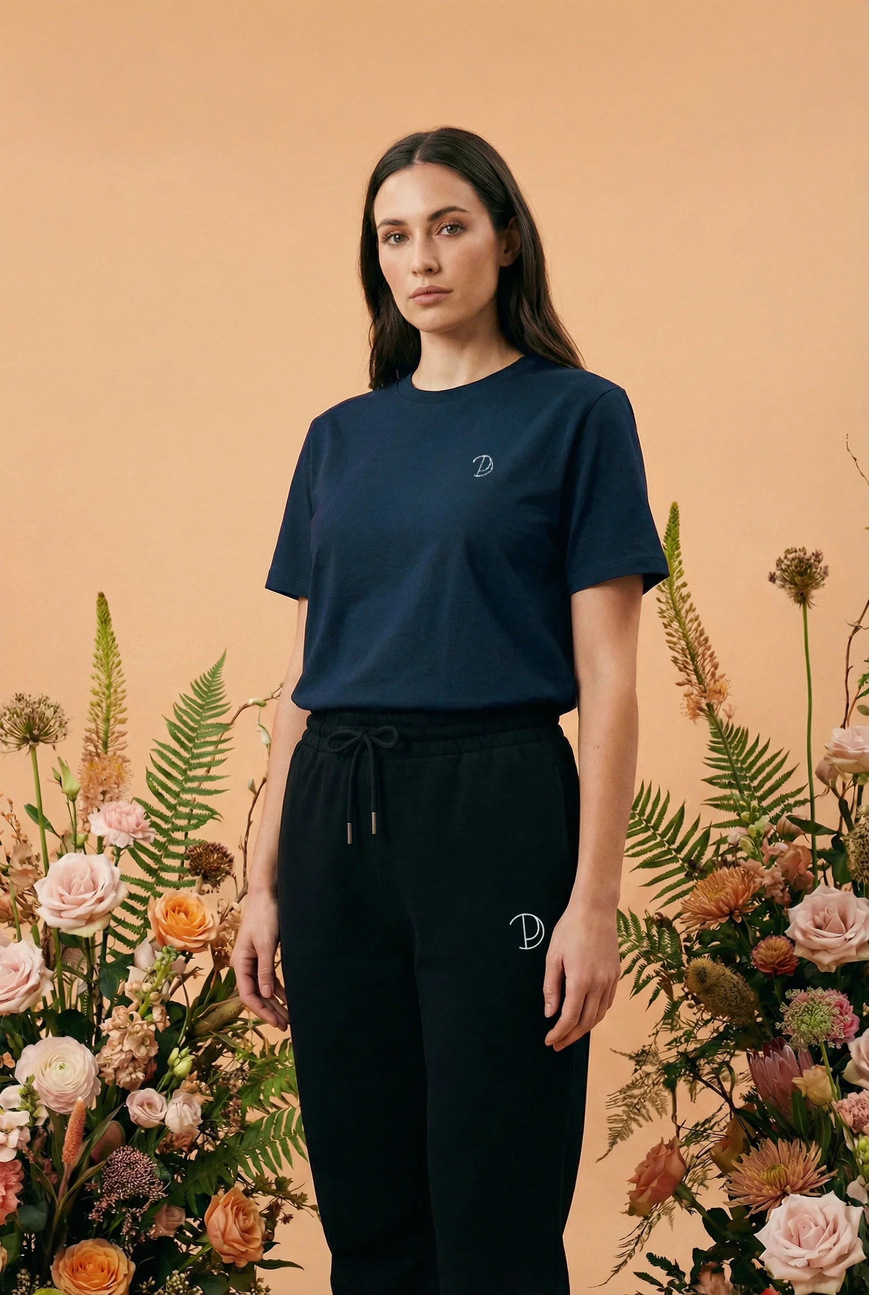 Broderet P-T-shirt