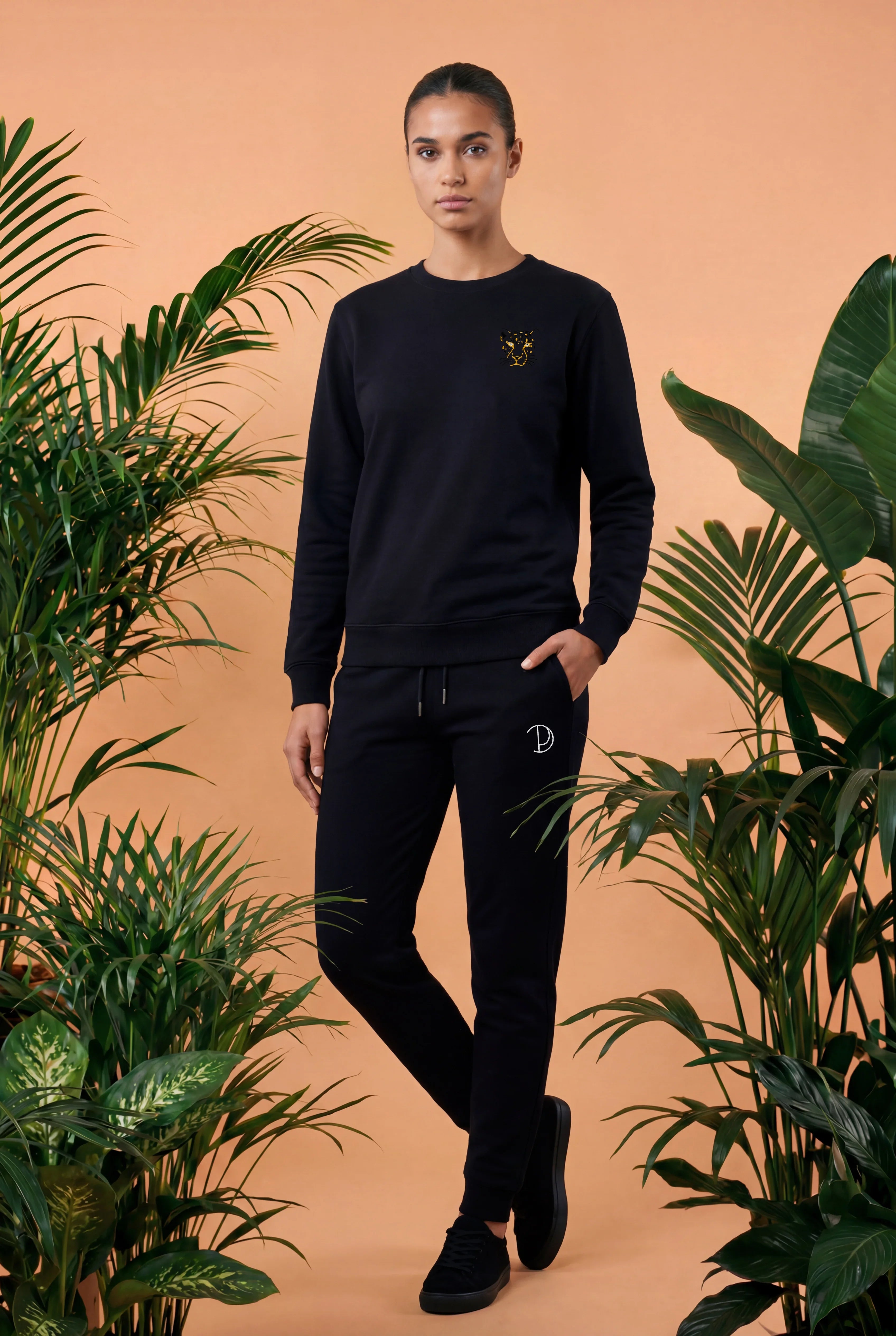 Leopard-sweatshirt