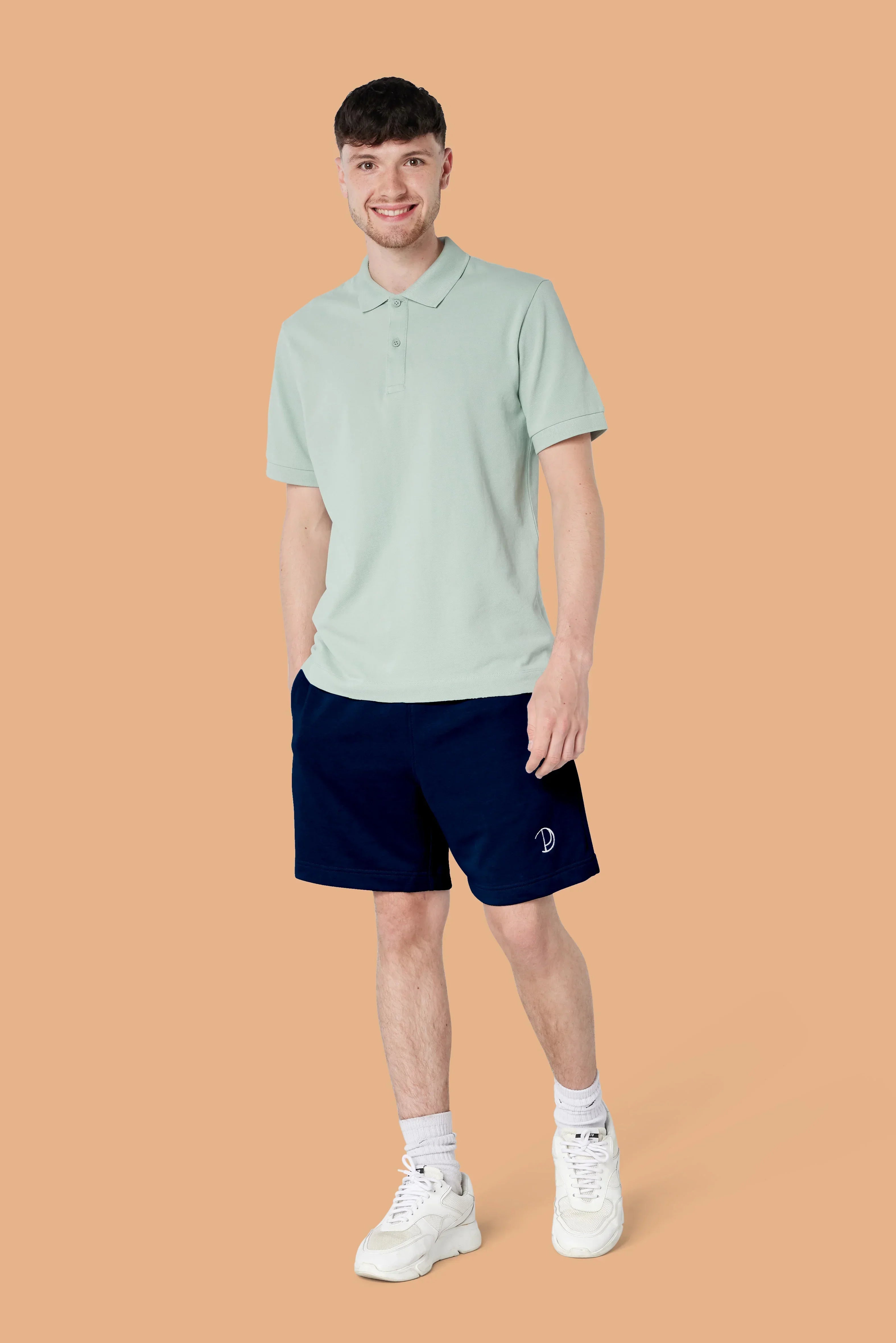 Embroidered P Shorts