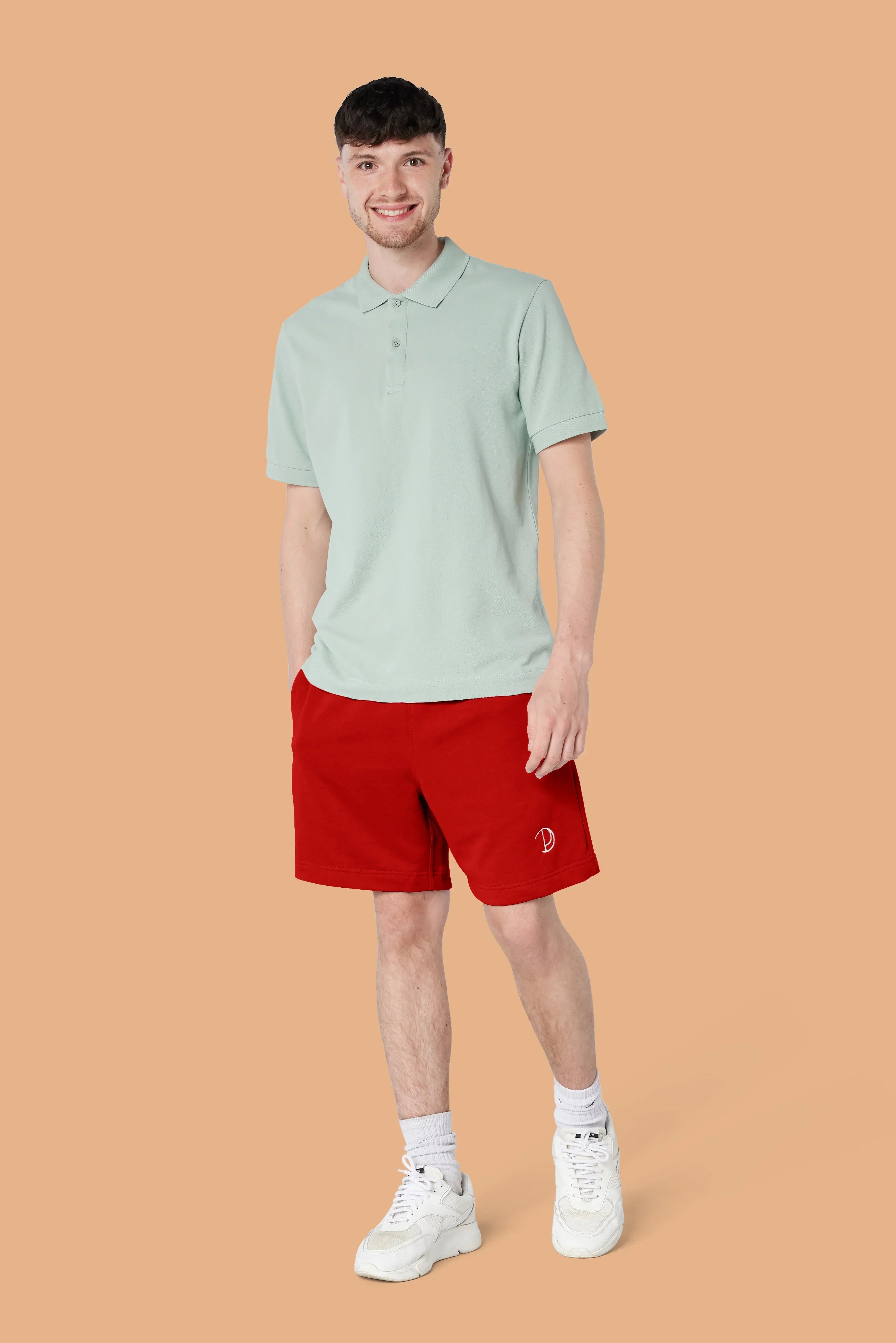 Pantalones cortos P bordados